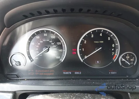 2013 BMW 740I z USA, uszkodzony, nr VIN WBAYA6C50DD143312